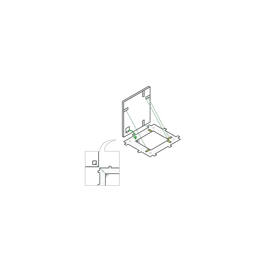 Nanoleaf - Montážní sada CANVAS