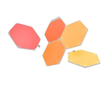 Nanoleaf - SADA 5x LED RGB Stmívatelný panel SHAPES HEXAGON LED/2W/230V Wi-Fi