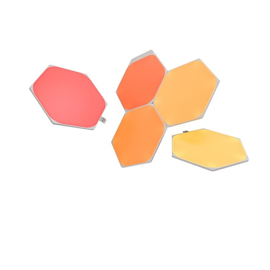 Nanoleaf - SADA 5x LED RGB Stmívatelný panel SHAPES HEXAGON LED/2W/230V Wi-Fi