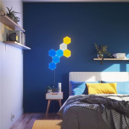 Nanoleaf - SADA 5x LED RGB Stmívatelný panel SHAPES HEXAGON LED/2W/230V Wi-Fi