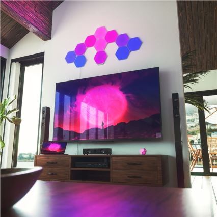 Nanoleaf - SADA 5x LED RGB Stmívatelný panel SHAPES HEXAGON LED/2W/230V Wi-Fi