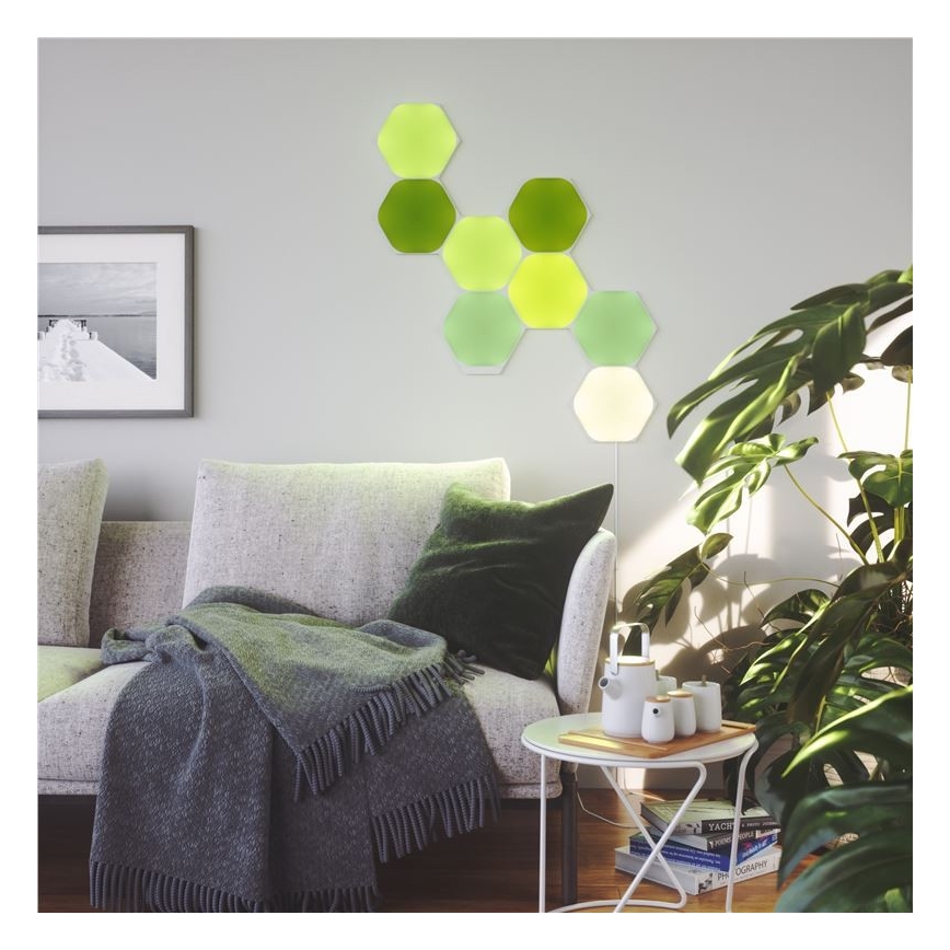 Nanoleaf - SADA 5x LED RGB Stmívatelný panel SHAPES HEXAGON LED/2W/230V Wi-Fi