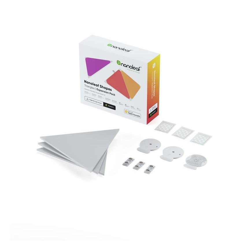 Nanoleaf - SADA 3x LED RGB Stmívatelný panel TRIANGLES LED/1W/230V Wi-Fi