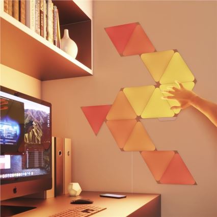 Nanoleaf - SADA 3x LED RGB Stmívatelný panel TRIANGLES LED/1W/230V Wi-Fi