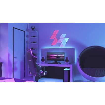 Nanoleaf - SADA 15x LED RGB Stmívatelný panel TRIANGLES LED/1,5/230V Wi-Fi