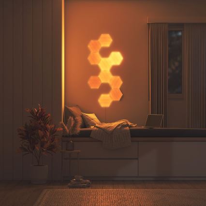 Nanoleaf - SADA 3x LED Stmívatelný panel HEXAGONS LED/2W/230V Wi-Fi