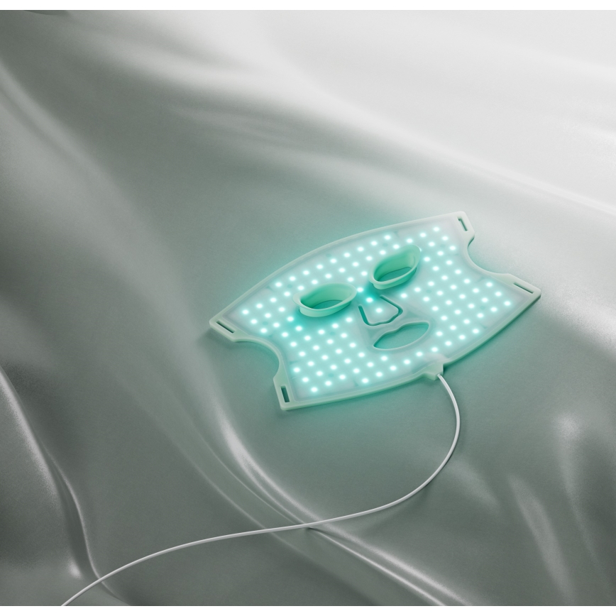Nanoleaf - LED RGB+IR Obličejová terapeutická maska LED/5W/2500 mAh + dálkové ovládání