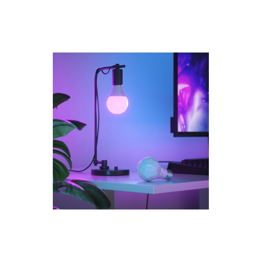 Nanoleaf - SADA 3x LED RGB Stmívatelná žárovka ESSENTIAL A60 E27/9W/230V 2700 - 6500K