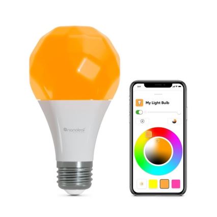 Nanoleaf - SADA 3x LED RGB Stmívatelná žárovka ESSENTIAL A60 E27/9W/230V 2700 - 6500K