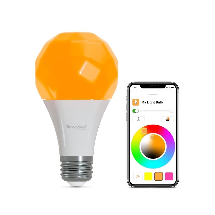 Nanoleaf - SADA 3x LED RGB Stmívatelná žárovka ESSENTIAL A60 E27/9W/230V 2700 - 6500K