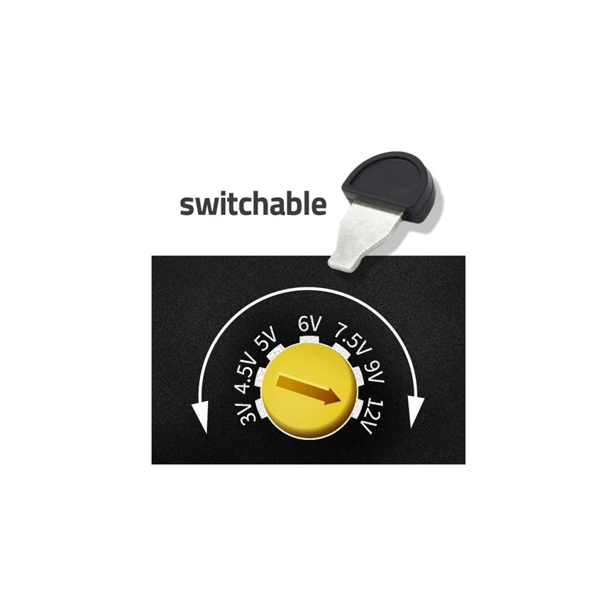 Napájecí adaptér 1000 mA 3-12V