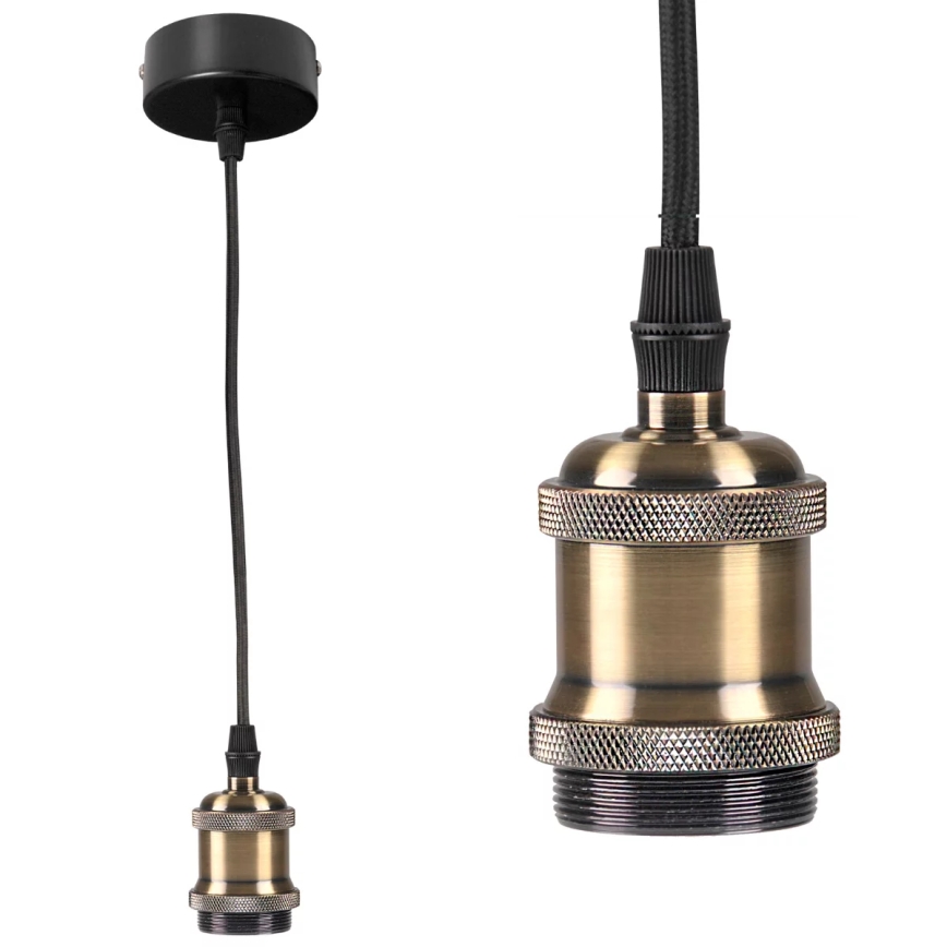 Napájecí kabel  1xE27/20W/230V 100cm