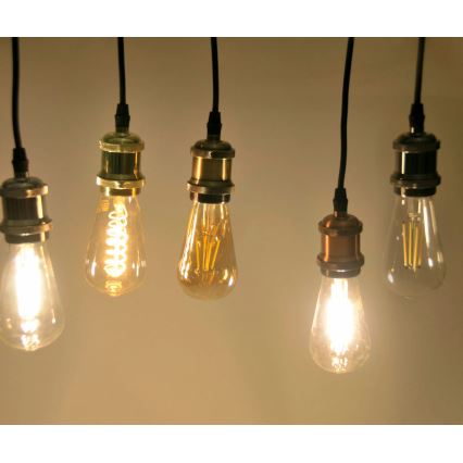 Napájecí kabel 1xE27/20W/230V lesklý chrom