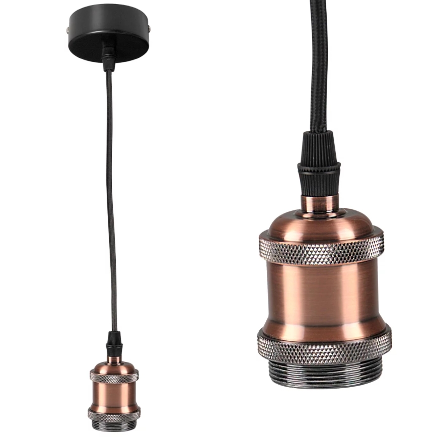 Napájecí kabel 1xE27/20W/230V měděný