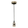 Napájecí kabel 1xE27/20W/230V zlatý