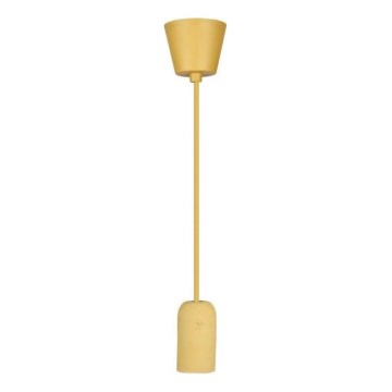 Napájecí kabel 1xE27/60W/230V beton/béžová