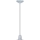 Napájecí kabel 1xE27/60W/230V šedá/porcelán