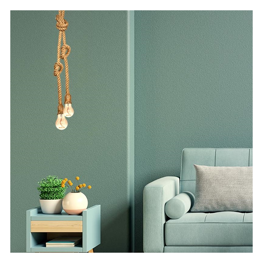 Napájecí kabel 2xE27/60W/230V 3 m