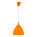 Napájecí kabel EDI 1xE27/60W/230V 90 cm oranžová