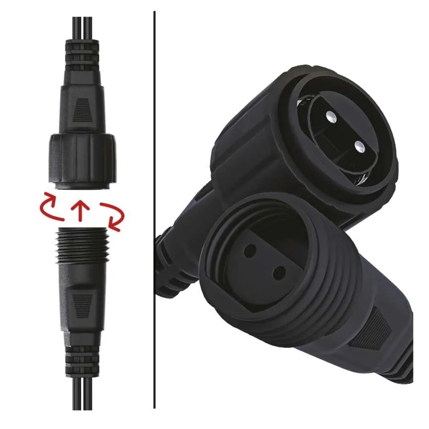 Napájecí zdroj pro vánoční spojovací osvětlení 230V IP44