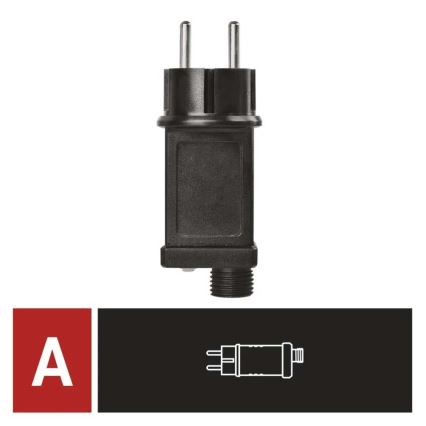 Napájecí zdroj pro vánoční spojovací osvětlení 230V IP44
