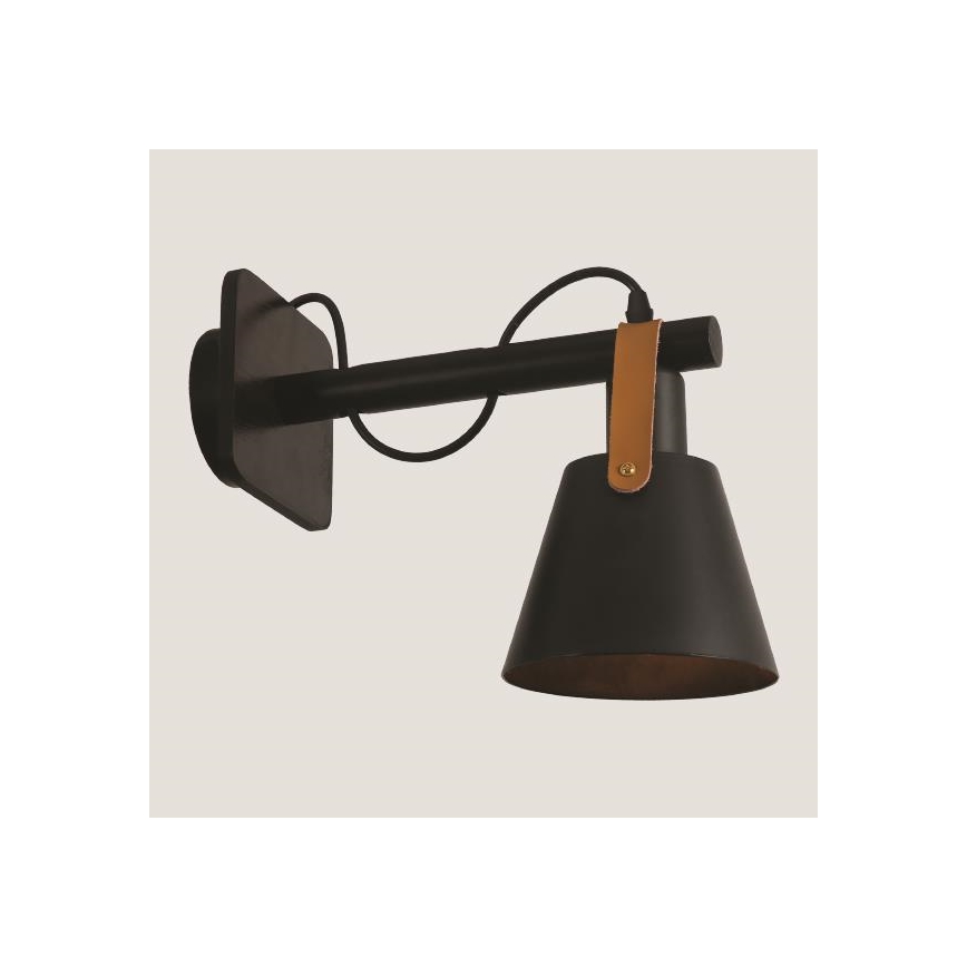 Nástěnná lampa 1xE27/40W/230V černá