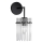 Nástěnná lampa 1xE27/60W/230V černá/čirá