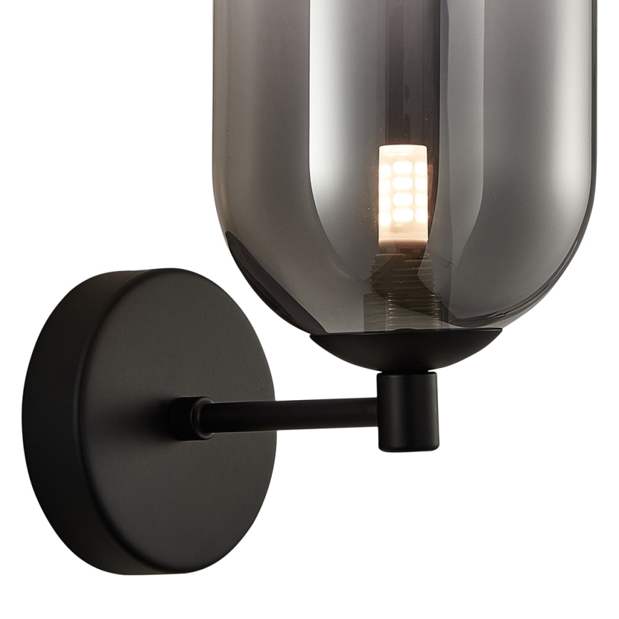 Nástěnná lampa ALIAS 1xG9/8W/230V černá/šedá