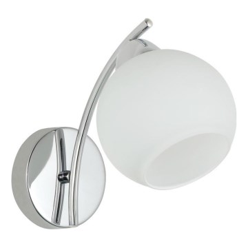 Nástěnná lampa AMOS 1xE27/40W/230V lesklý chrom