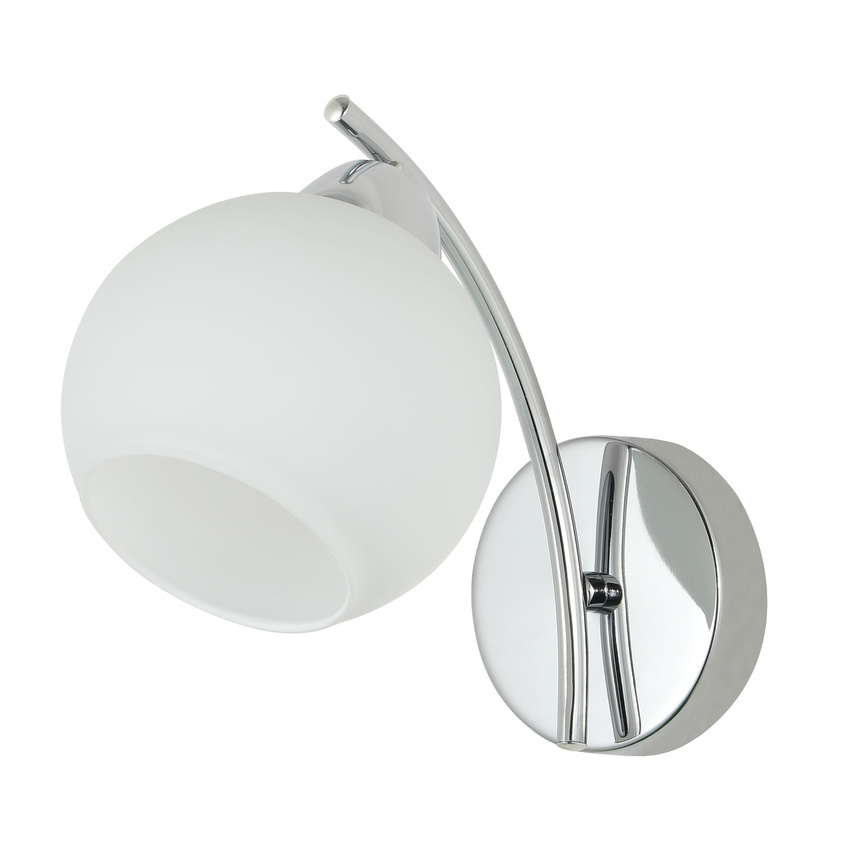 Nástěnná lampa AMOS 1xE27/40W/230V lesklý chrom