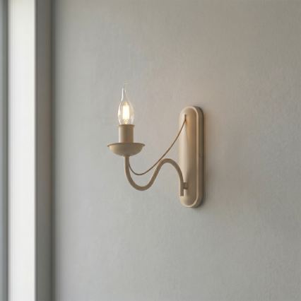 Nástěnná lampa ANTON 1xE14/60W/230V béžová