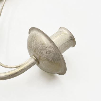 Nástěnná lampa ANTON 1xE14/60W/230V bílá patina