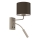 Nástěnná lampa ARDEN 1xE27/15W/230V + 1xG9/8W béžová/hnědá