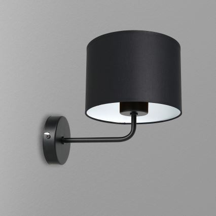 Nástěnná lampa ARDEN 1xE27/60W/230V černá/bílá