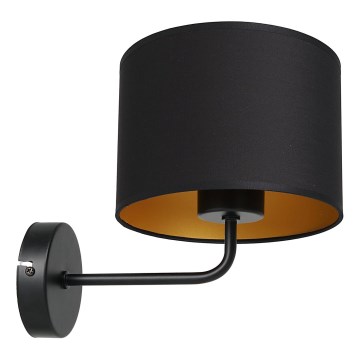 Nástěnná lampa ARDEN 1xE27/60W/230V černá/zlatá