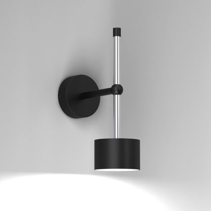 Nástěnná lampa ARENA 1xGX53/11W/230V černá/lesklý chrom