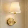 Nástěnná lampa ASPARAGUS 1xE27/40W/230V zlatá/krémová