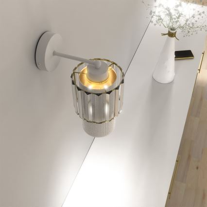 Nástěnná lampa BLANCO 1xE27/60W/230V bílá