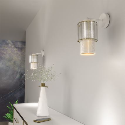 Nástěnná lampa BLANCO 1xE27/60W/230V bílá
