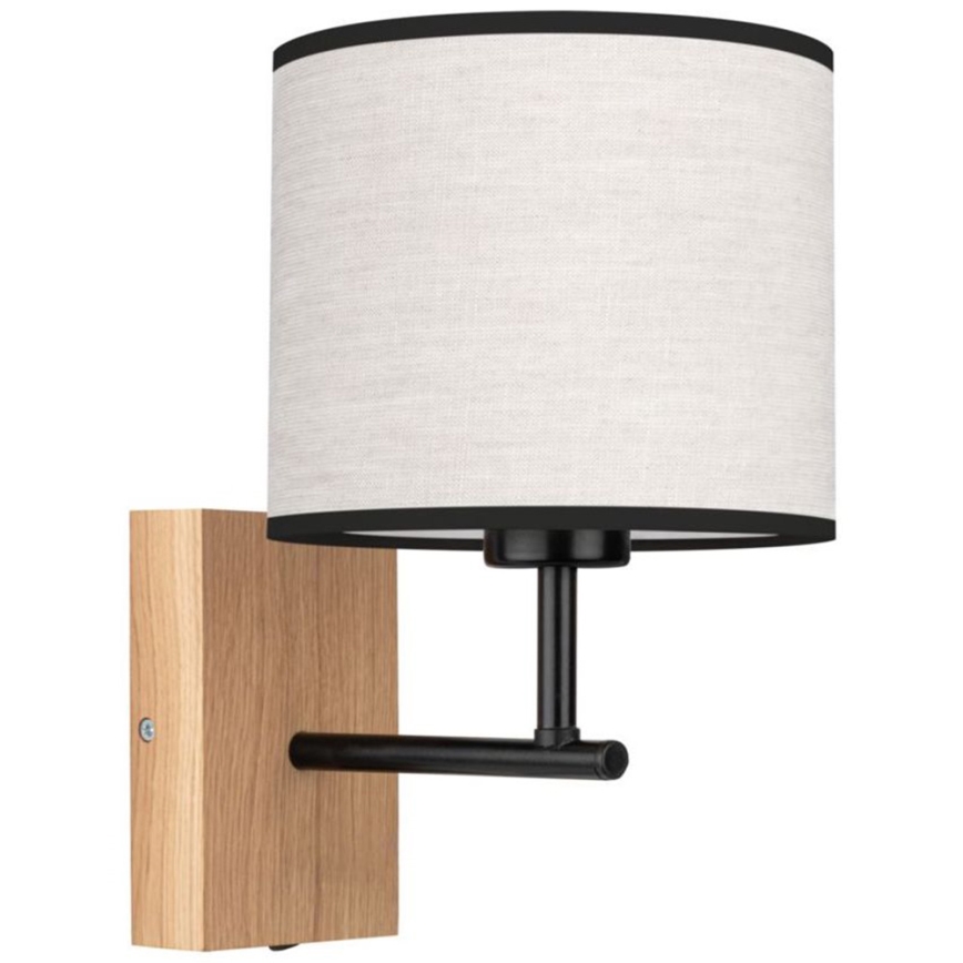 Nástěnná lampa BOHO 1xE27/25W/230V dub