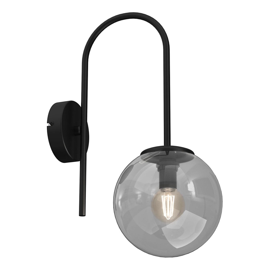 Nástěnná lampa CAMBRIDGE 1xE14/60W/230V černá