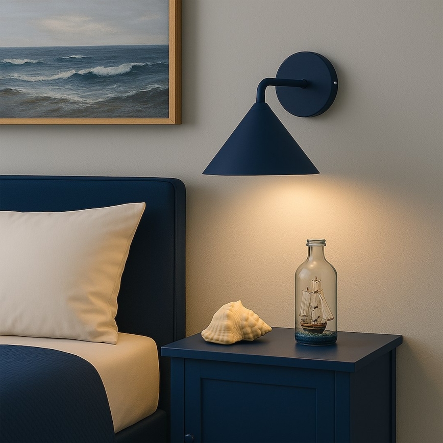 Nástěnná lampa CAPITAL 1xGX53/15W/230V modrá