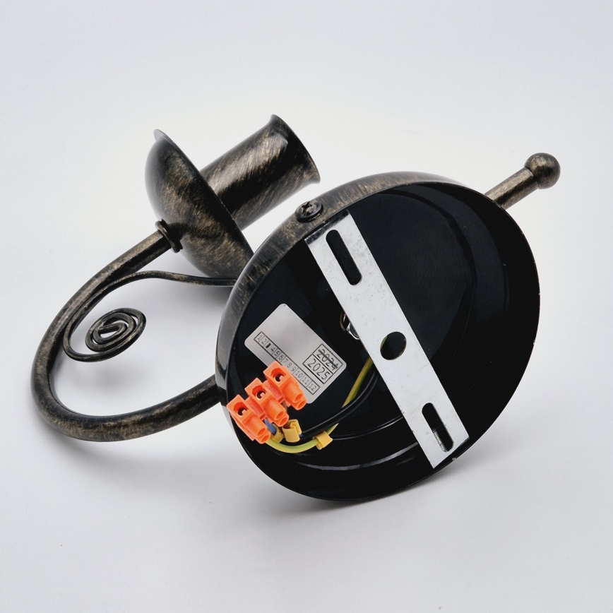 Nástěnná lampa DONATO 1xE14x40W/230V patina