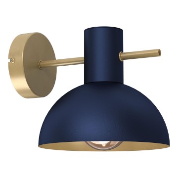 Nástěnná lampa ESTATE MINI 1xE27/15W/230V modrá