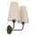 Nástěnná lampa GRENADA 2xE14/15W/230V béžová
