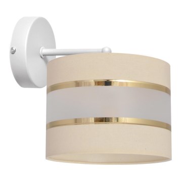 Nástěnná lampa HELEN 1xE27/15W/230V krémová