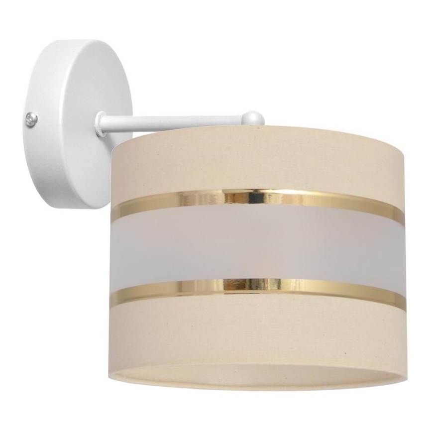 Nástěnná lampa HELEN 1xE27/15W/230V krémová