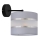 Nástěnná lampa HELEN 1xE27/15W/230V šedá/černá