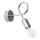Nástěnná lampa LOOP 1xE27/15W/230V lesklý chrom
