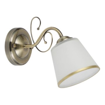 Nástěnná lampa LOSANNA 1xE14/40W/230V mosaz